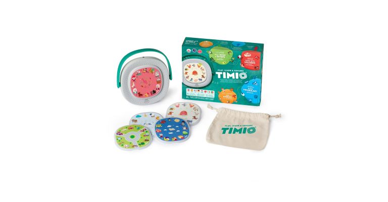 Timio interactieve educatieve audio muziekspeler + 5 discs