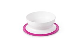 Oxo Tot Stick & Stay Bowl Pink  